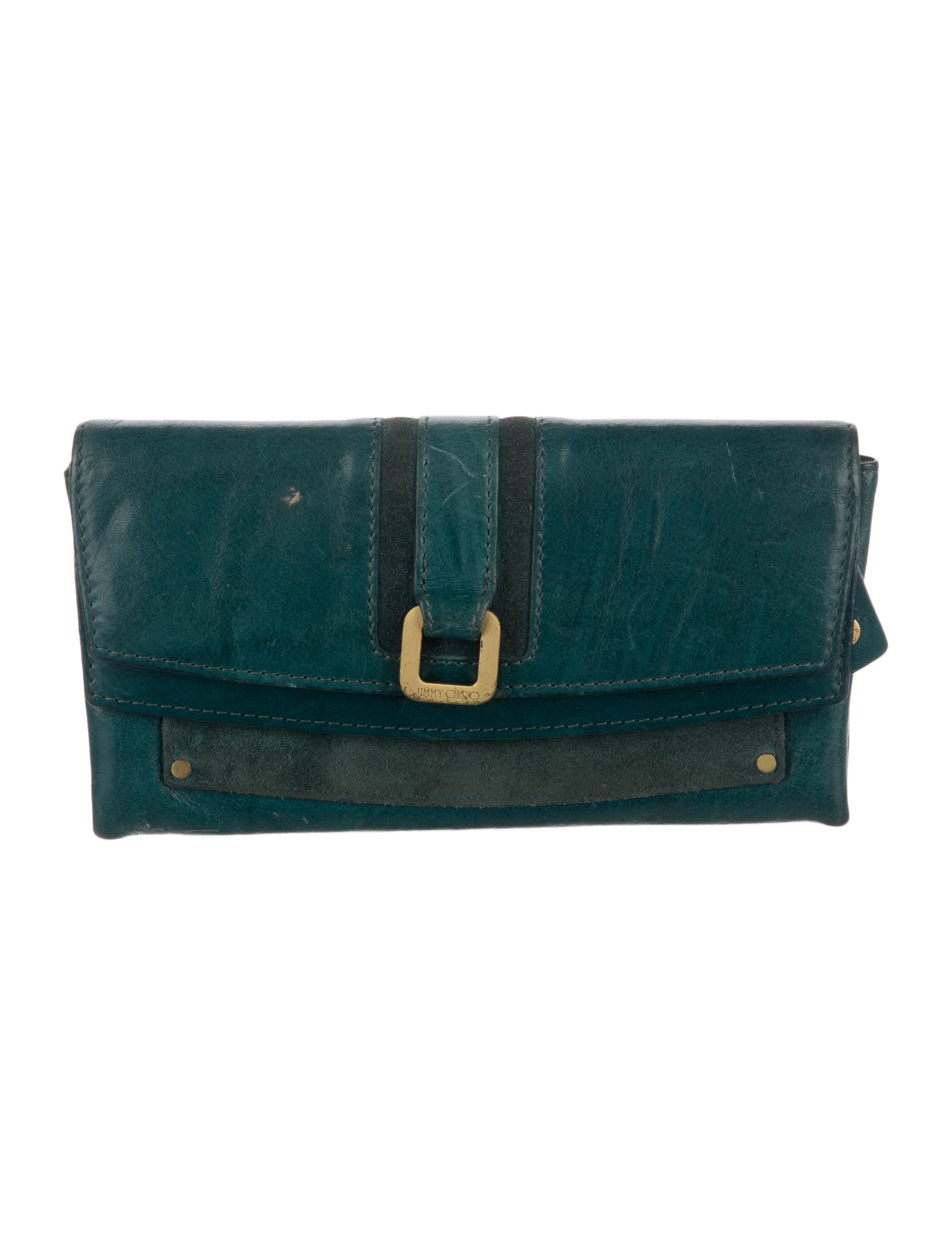 Jimmy Choo Leather Continental Wallet