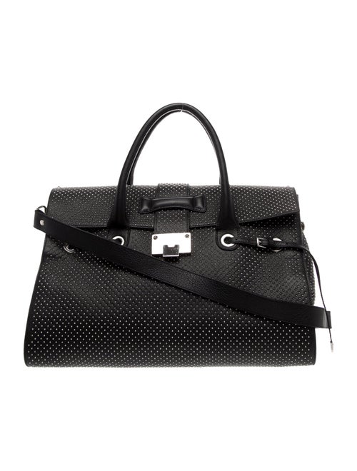 Jimmy Choo Leather Top Handle Bag