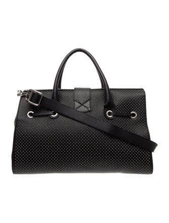 Jimmy Choo Leather Top Handle Bag