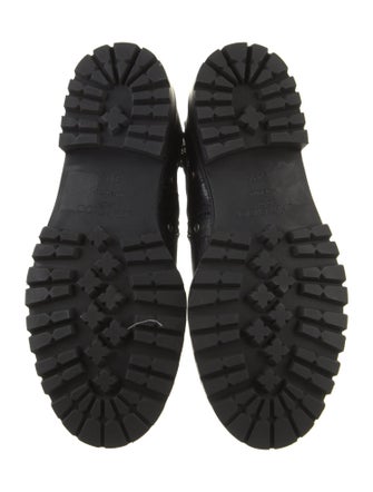 Jimmy Choo Leather Studded Accents Chelsea Boots