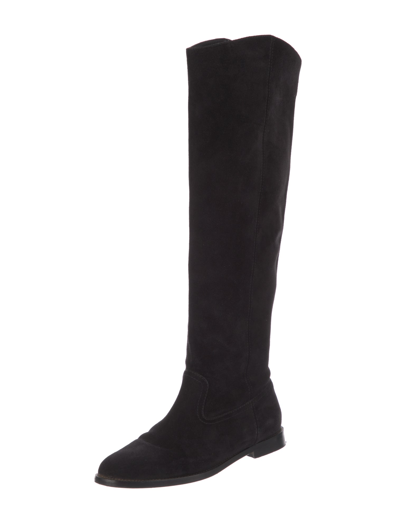 Jimmy Choo Suede Riding Boots