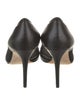 Jimmy Choo Leather Mesh Accents Pumps