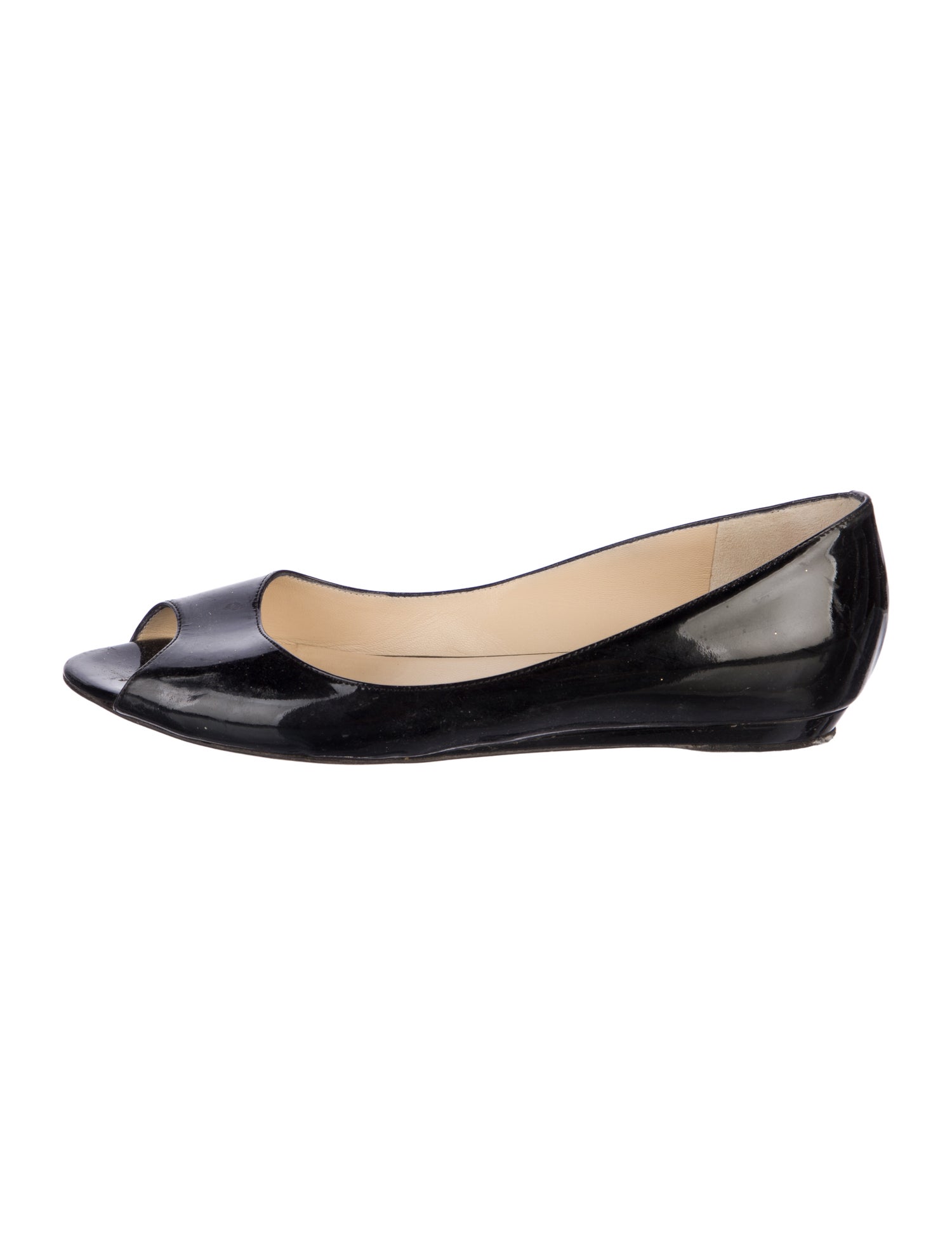 Jimmy Choo Patent Leather Flats