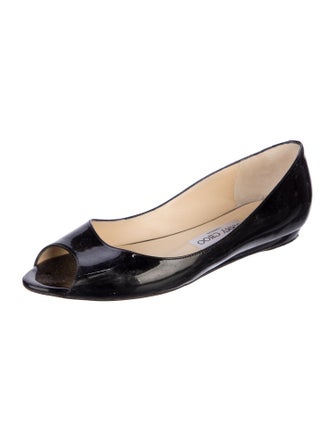 Jimmy Choo Patent Leather Flats