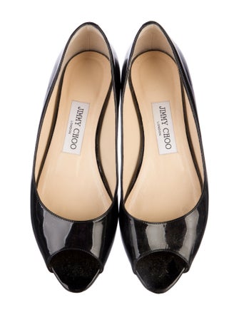 Jimmy Choo Patent Leather Flats