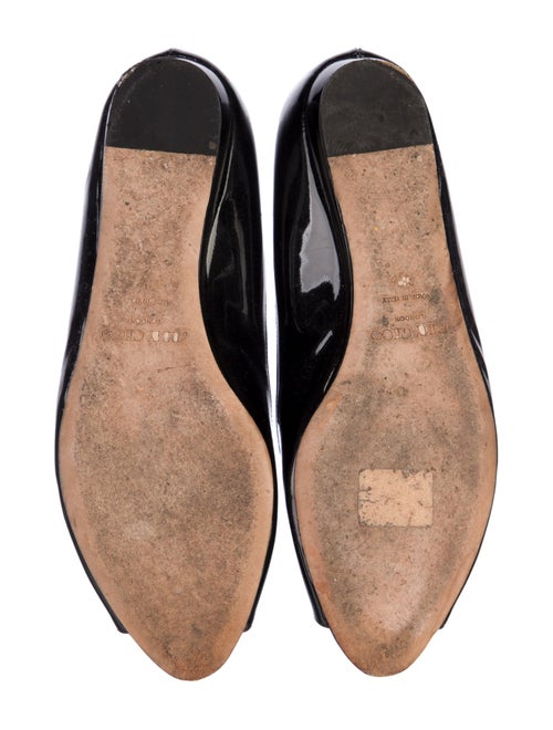 Jimmy Choo Patent Leather Flats