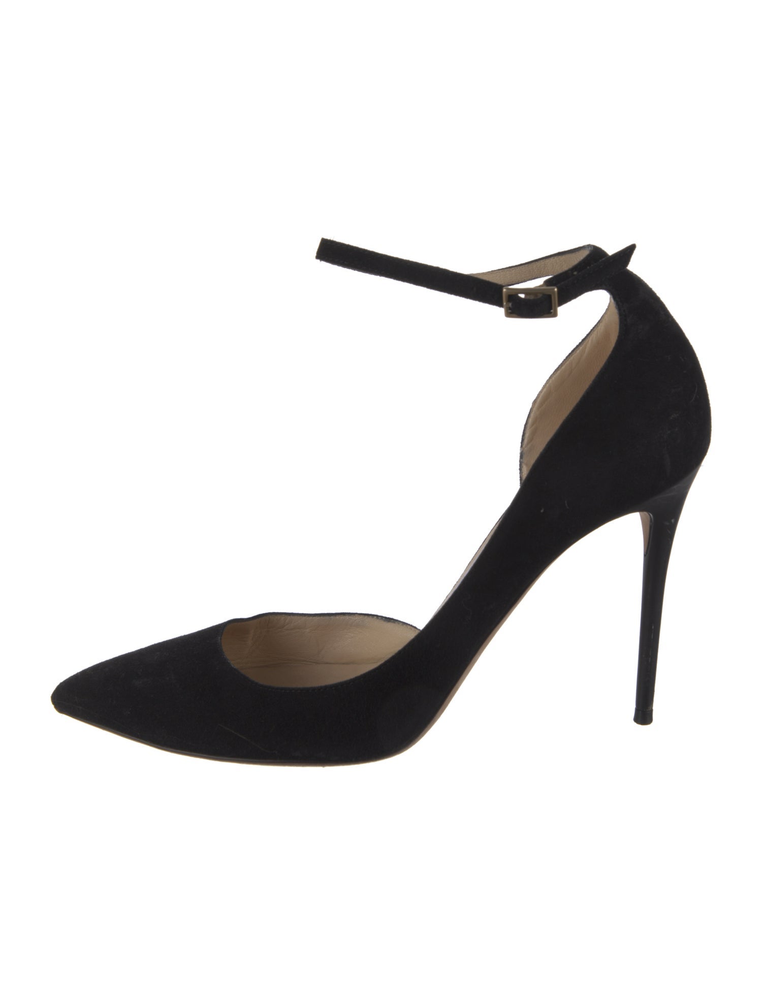 Jimmy Choo Suede D'Orsay Pumps