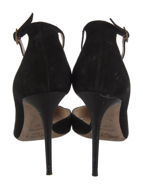 Jimmy Choo Suede D'Orsay Pumps