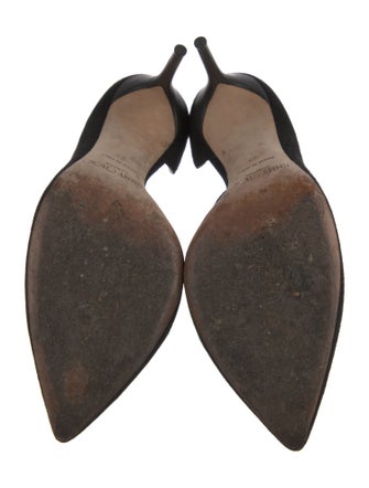 Jimmy Choo Suede D'Orsay Pumps