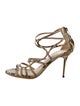 Jimmy Choo Snakeskin Animal Print Sandals