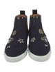 Jimmy Choo Wool Crystal Embellishments Sneakers