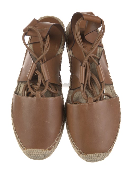 Jimmy Choo Leather Espadrilles