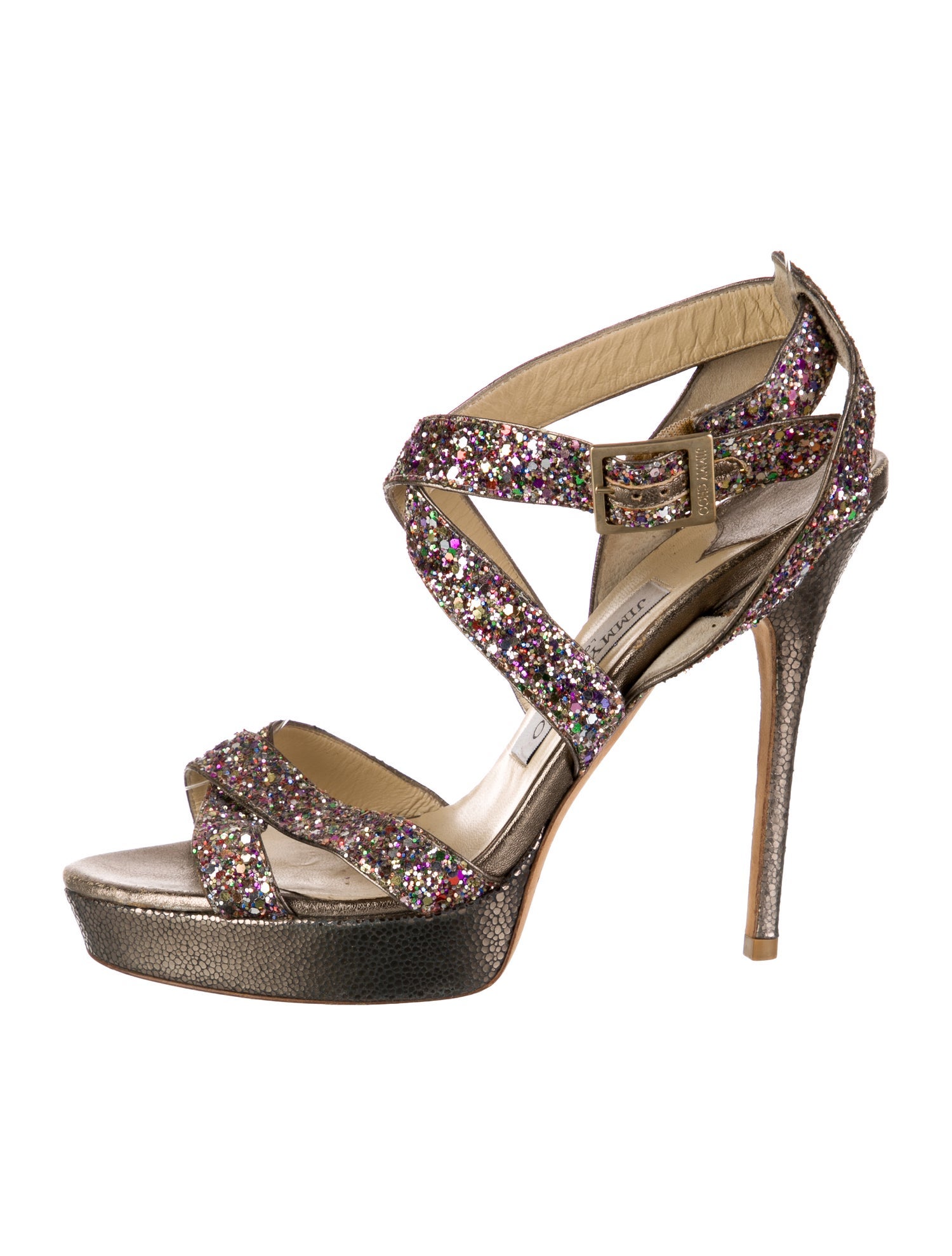 Jimmy Choo Glitter Pumps