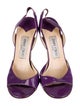 Jimmy Choo Patent Leather Slingback Sandals
