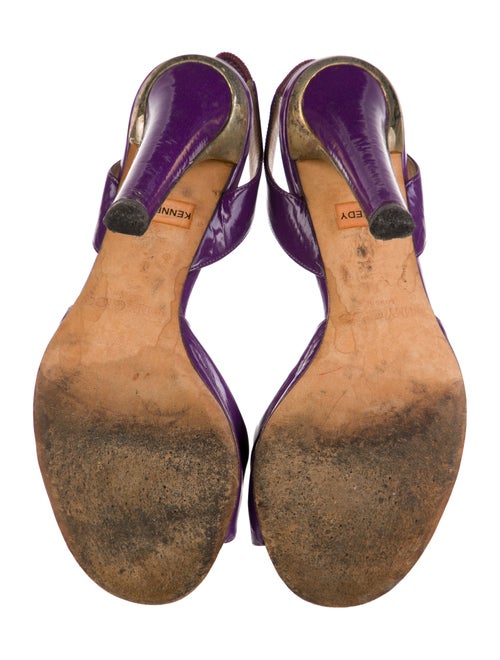 Jimmy Choo Patent Leather Slingback Sandals