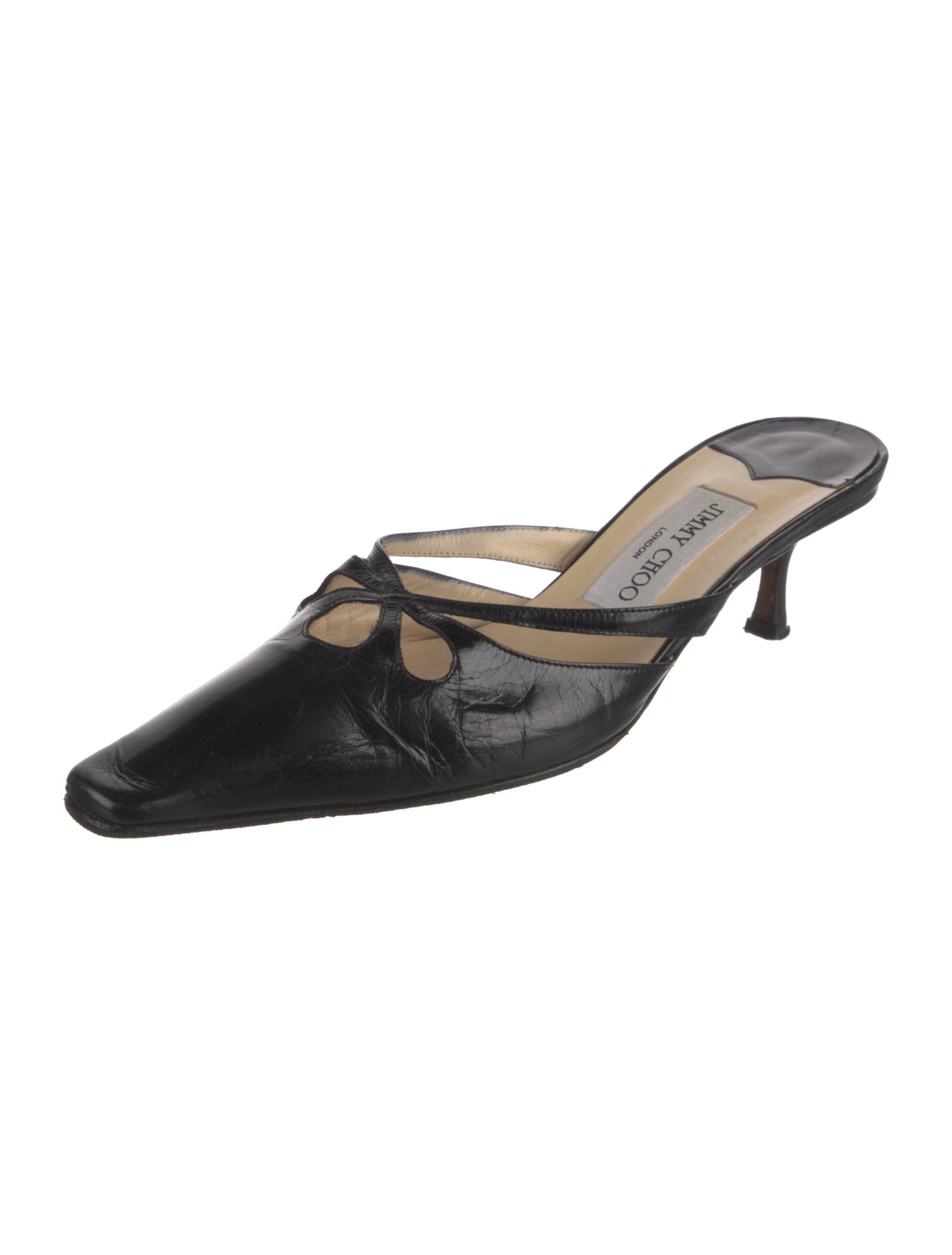 Jimmy Choo Leather Mules