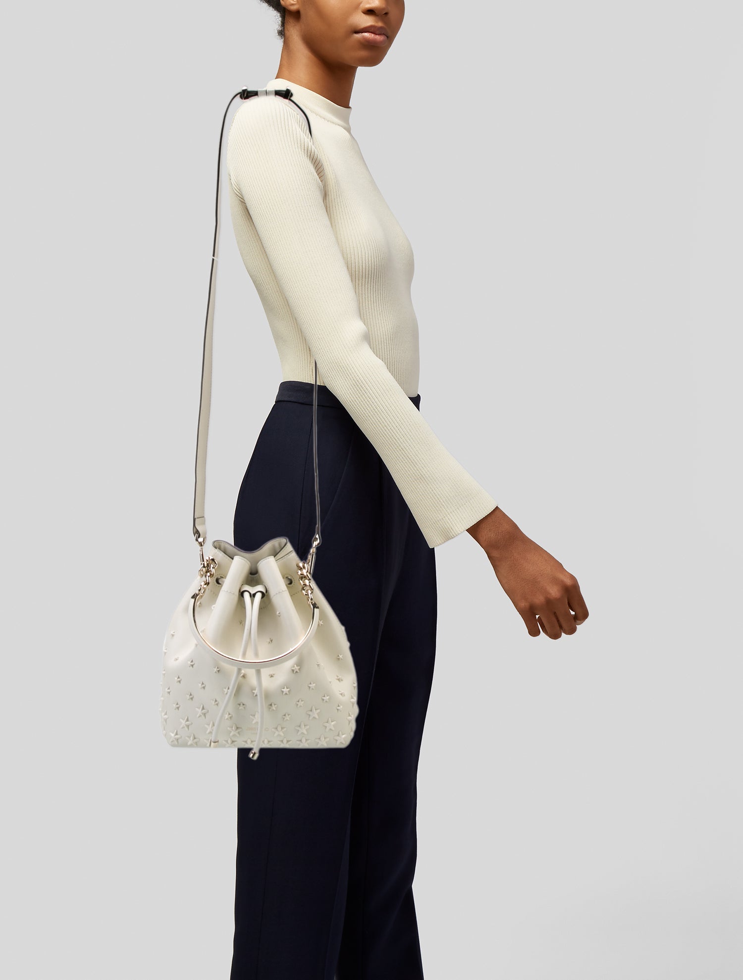 Jimmy Choo Leather Bon Bon