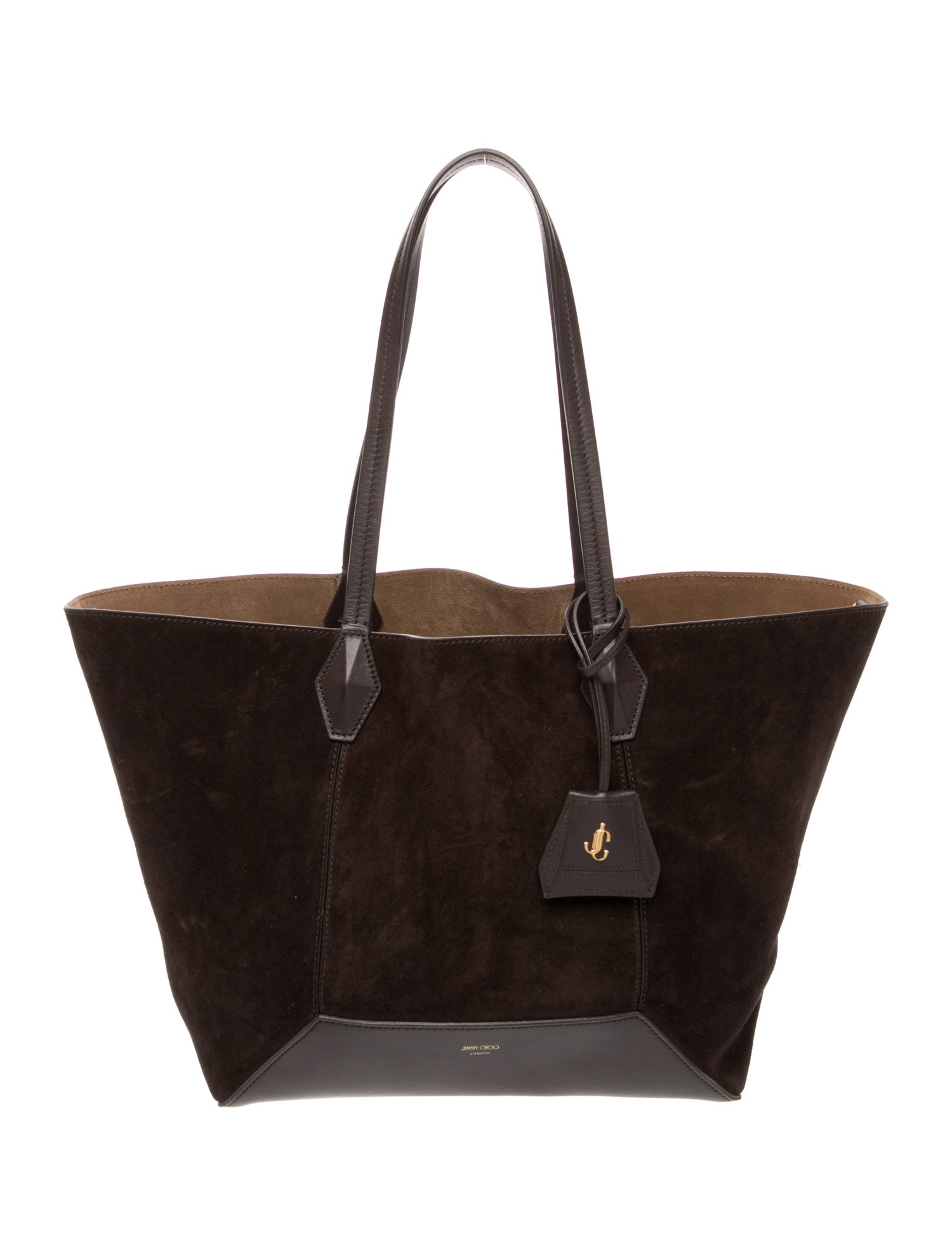 Jimmy Choo Suede Diamond Medium