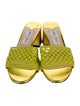 Jimmy Choo Minea Raffia Slides