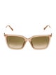 Jimmy Choo Wayfarer Tinted Sunglasses