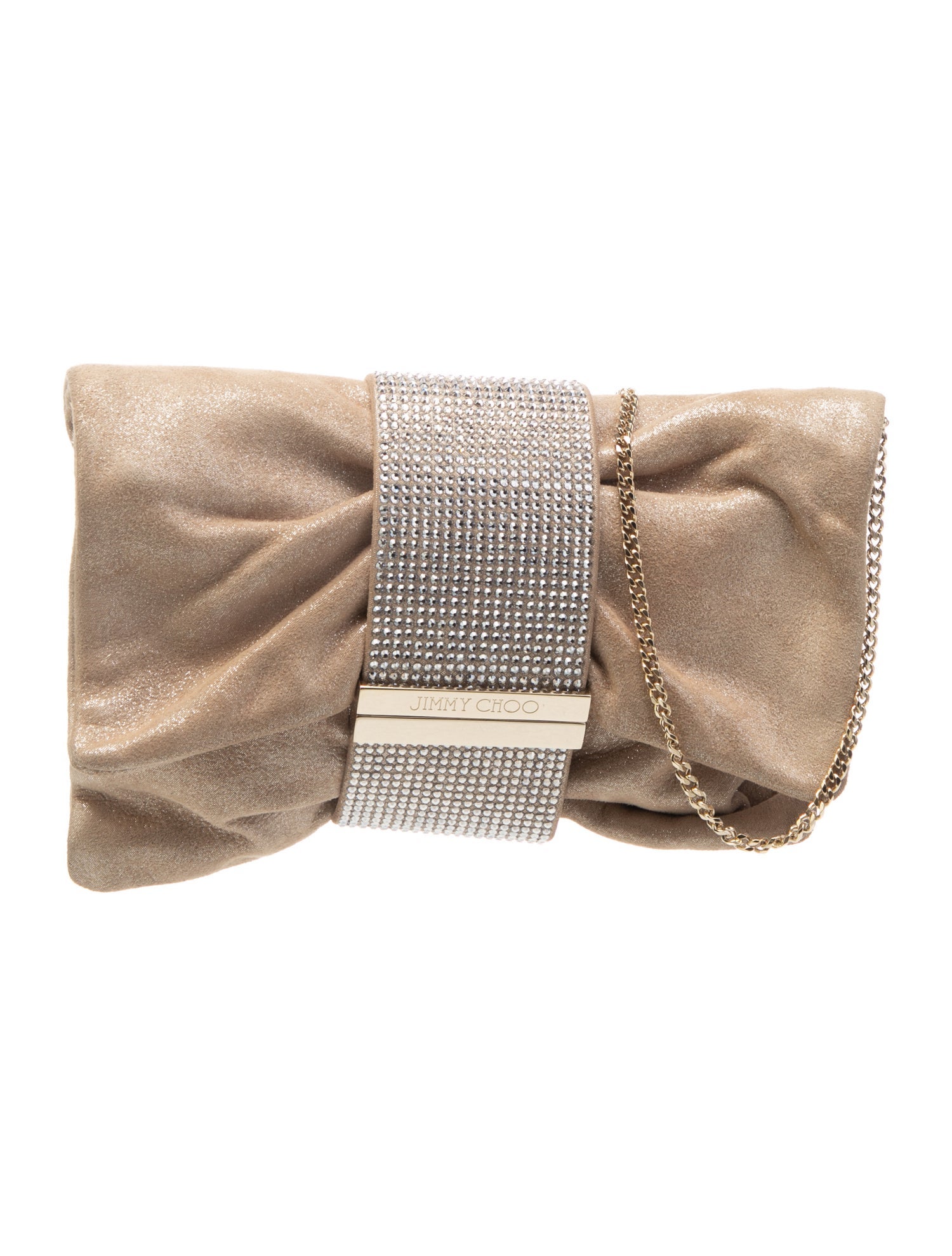 Jimmy Choo Suede Clutch