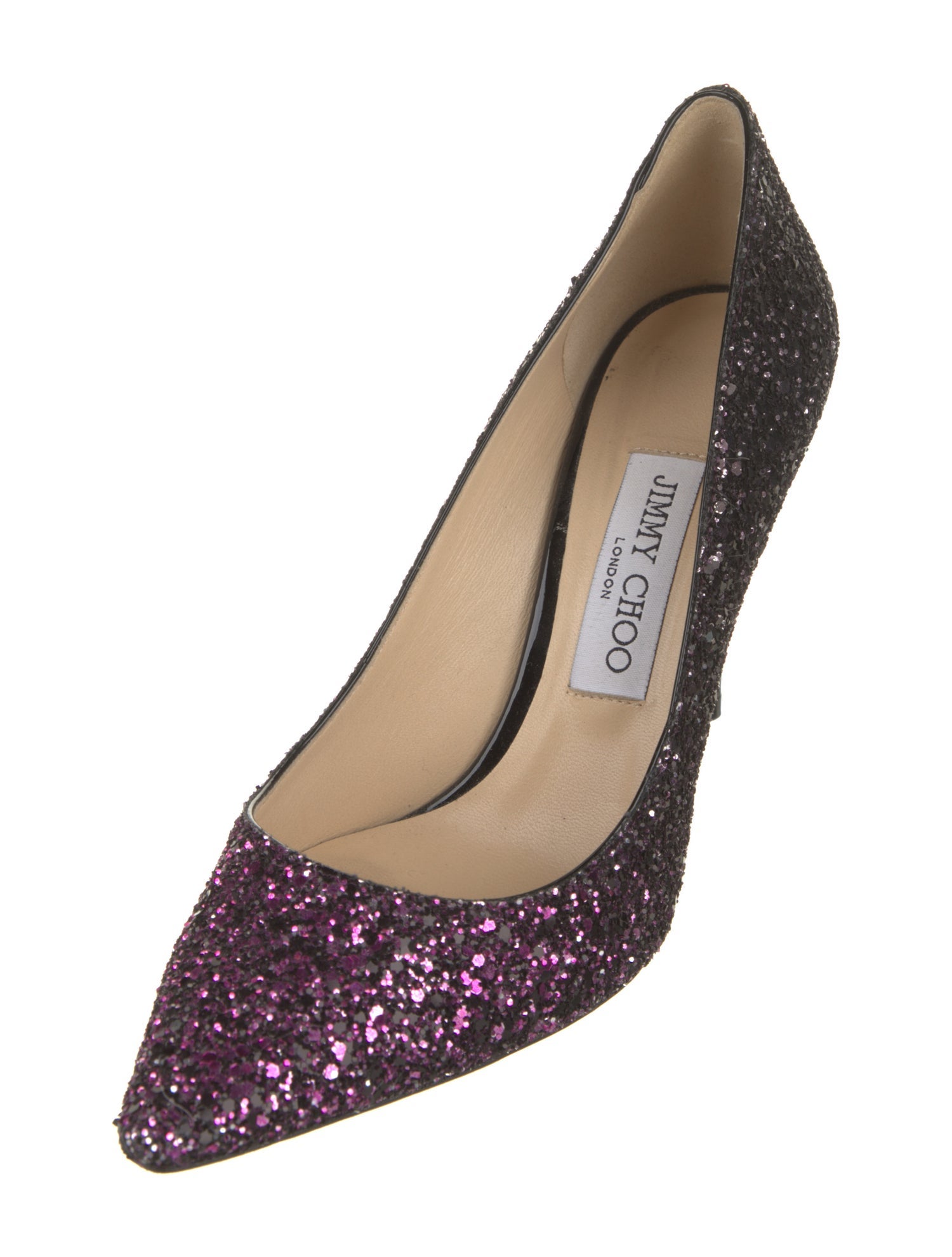 Jimmy Choo Glitter Pumps