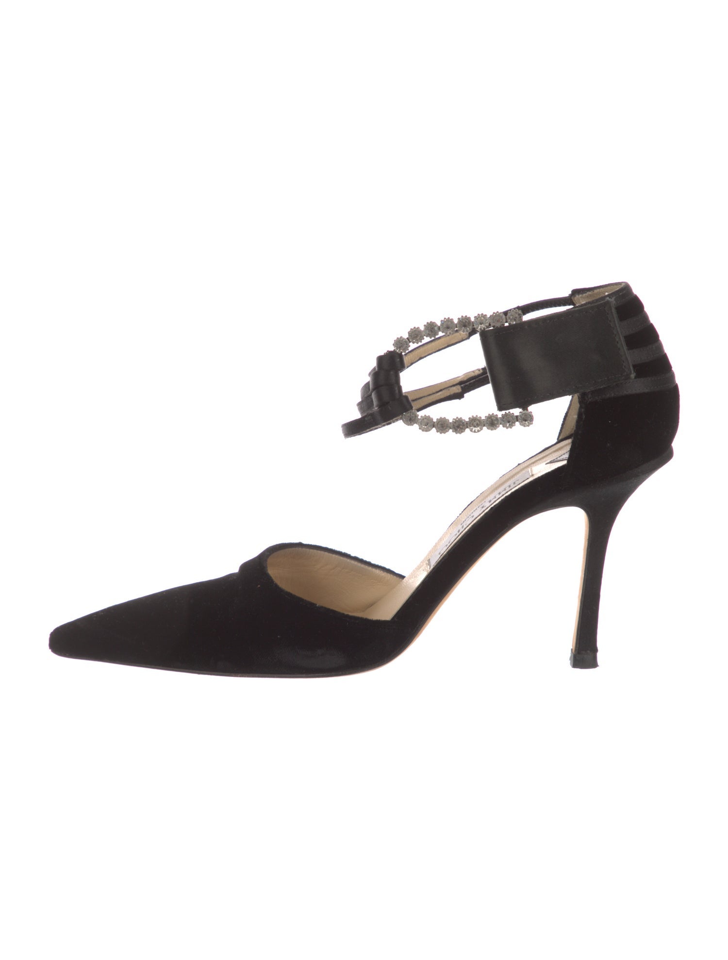 Jimmy Choo Vintage Velvet D'Orsay Pumps