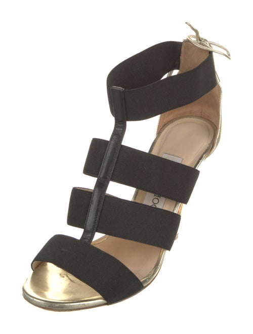 Jimmy Choo Bow Accents Gladiator Sandals