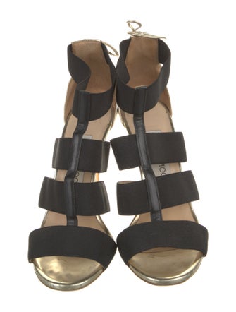 Jimmy Choo Bow Accents Gladiator Sandals