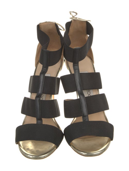 Jimmy Choo Bow Accents Gladiator Sandals