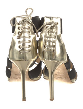 Jimmy Choo Bow Accents Gladiator Sandals