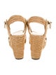 Jimmy Choo Leather Espadrilles