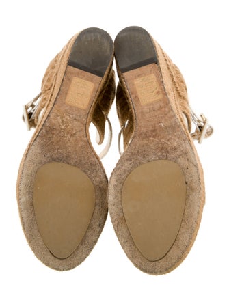 Jimmy Choo Leather Espadrilles