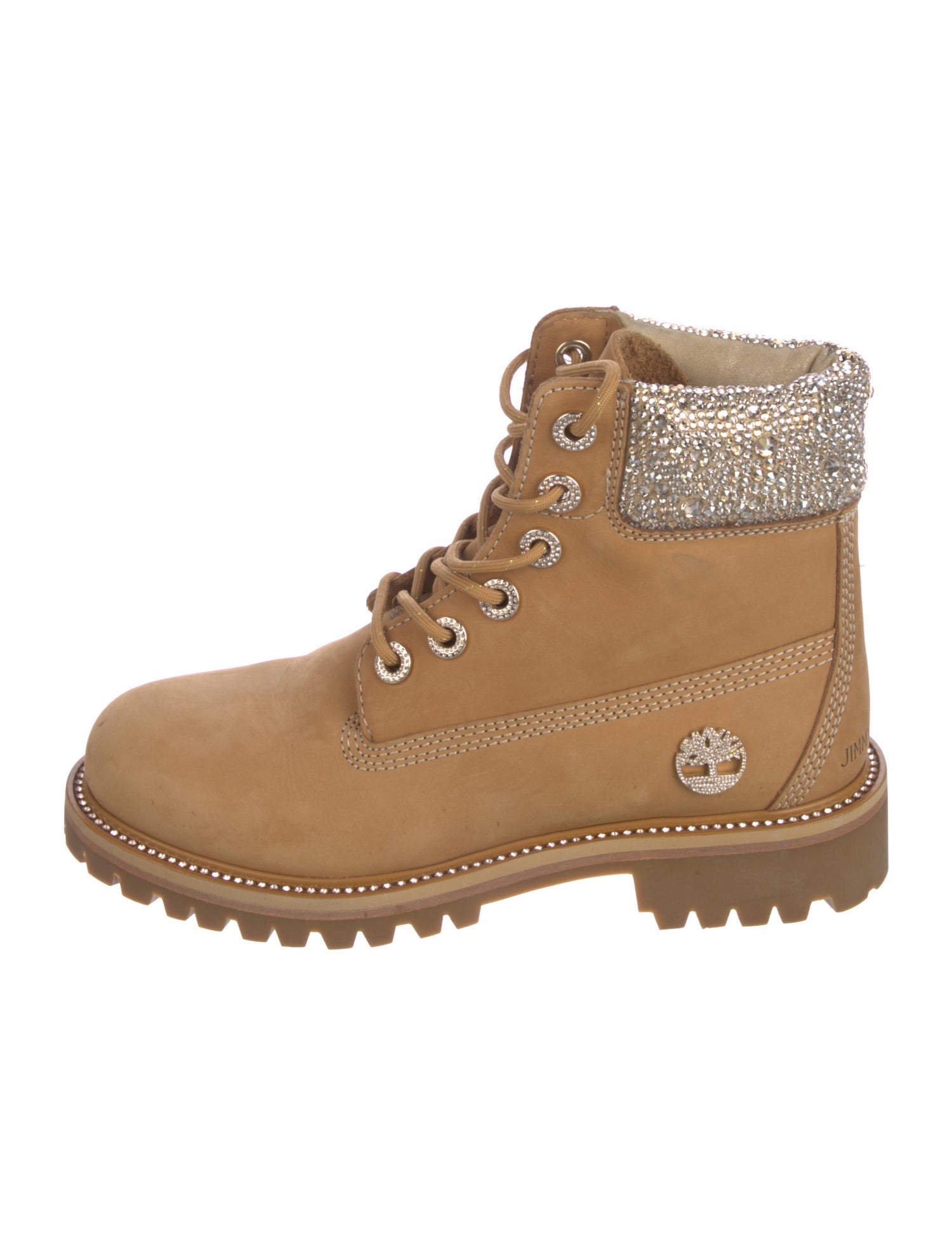靴 E Jimmy Choo x Timberland US Size8 Timberland x Jimmy Choo Crystal Embellished Limited Edition
