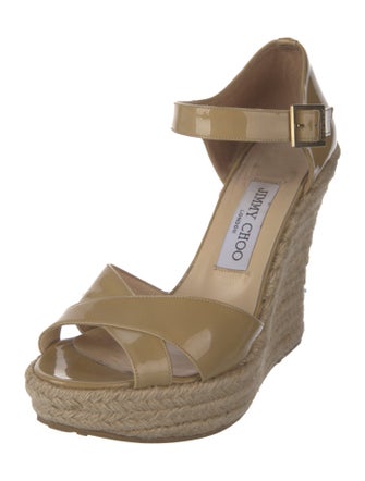 Jimmy Choo Patent Leather Espadrilles