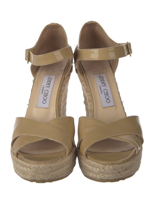 Jimmy Choo Patent Leather Espadrilles