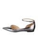 Jimmy Choo Jimmy Choo Lucy Patent Leather D'Orsay Flats