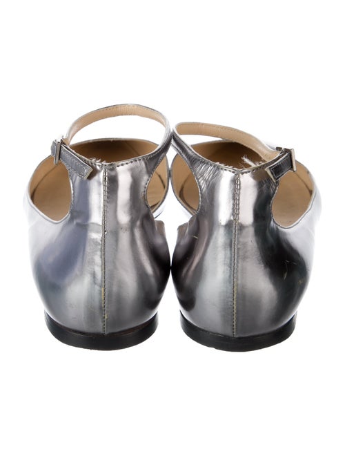 Jimmy Choo Jimmy Choo Lucy Patent Leather D'Orsay Flats