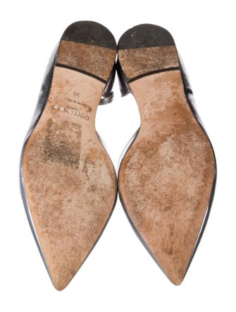 Jimmy Choo Jimmy Choo Lucy Patent Leather D'Orsay Flats