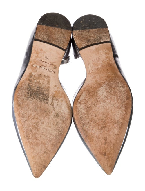 Jimmy Choo Jimmy Choo Lucy Patent Leather D'Orsay Flats