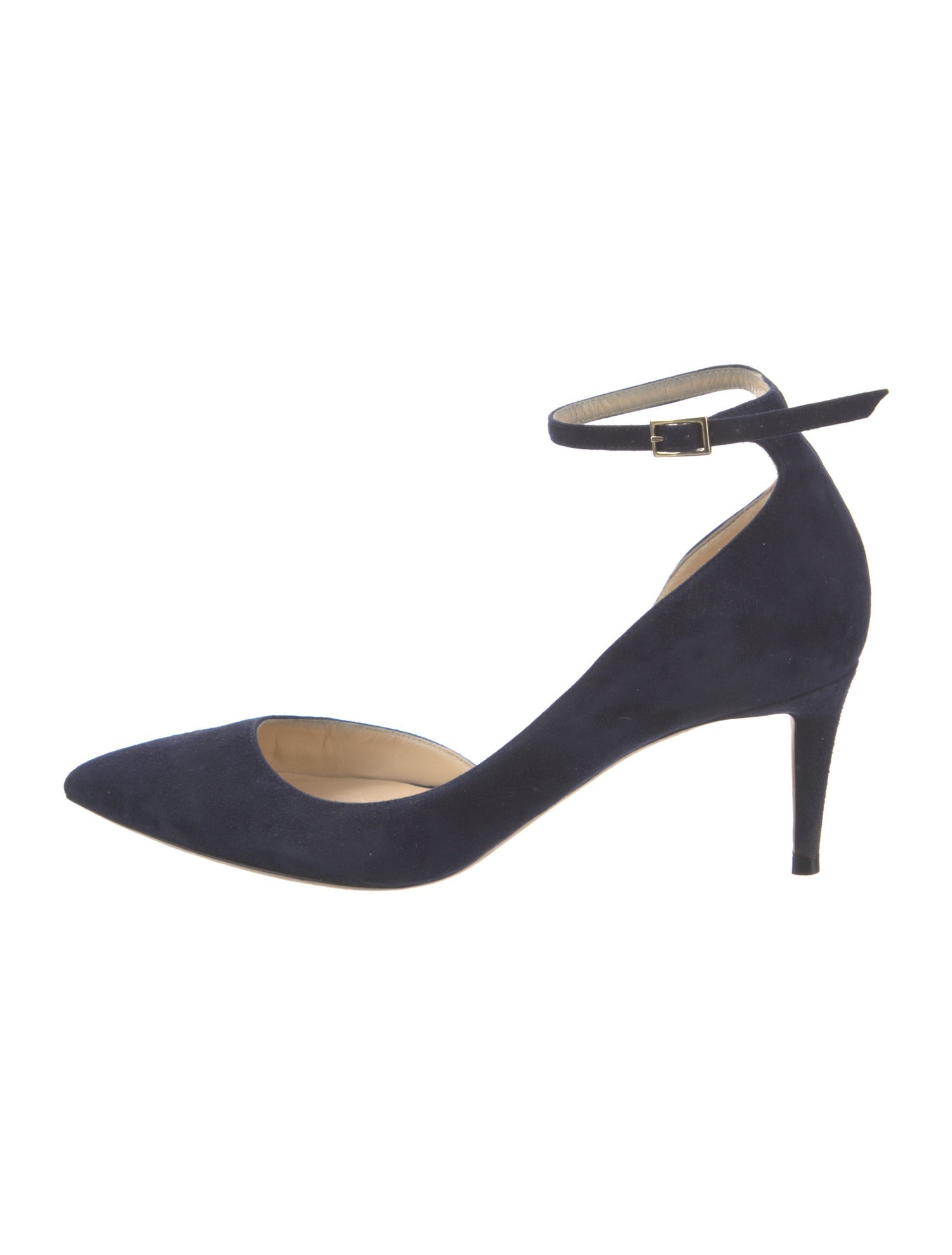 Jimmy Choo Suede D'Orsay Pumps