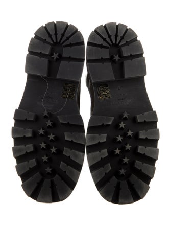 Jimmy Choo Leather Colorblock Pattern Chelsea Boots