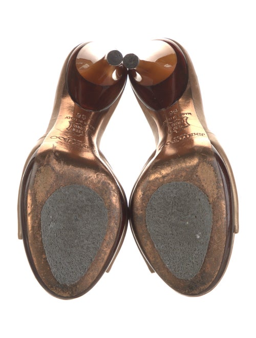 Jimmy Choo Leather Slides