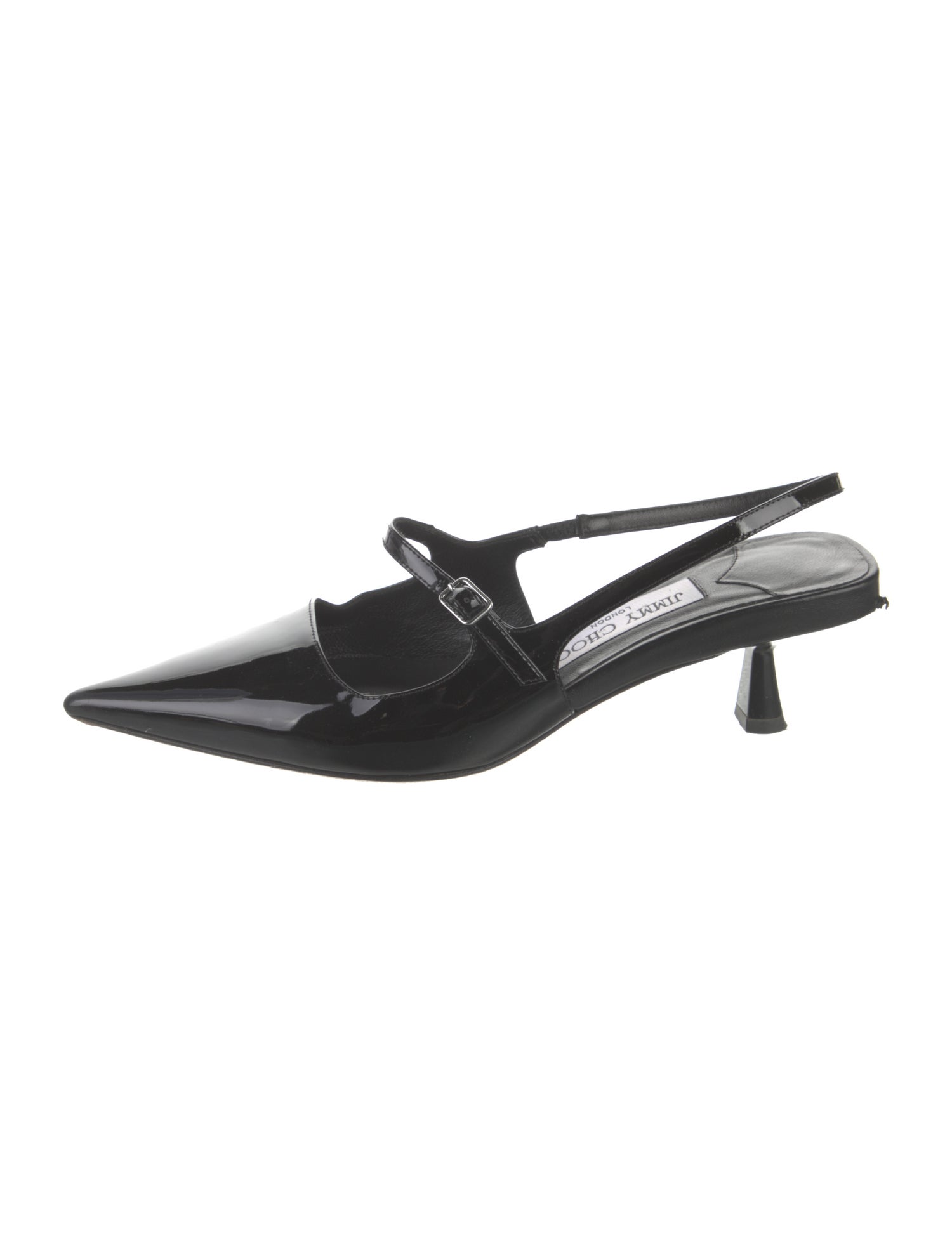 Jimmy Choo Patent Leather Slingback Pumps