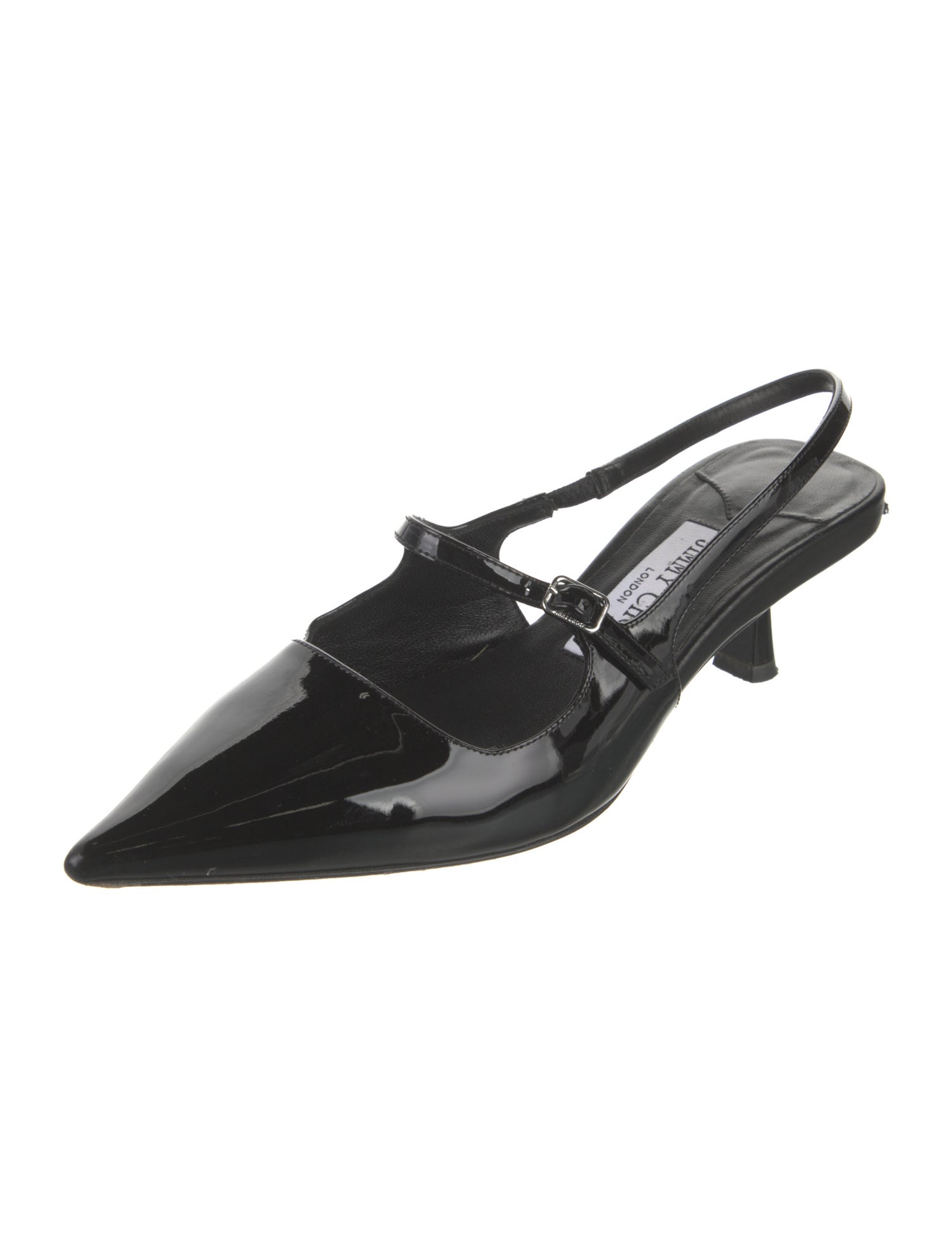 Jimmy Choo Patent Leather Slingback Pumps