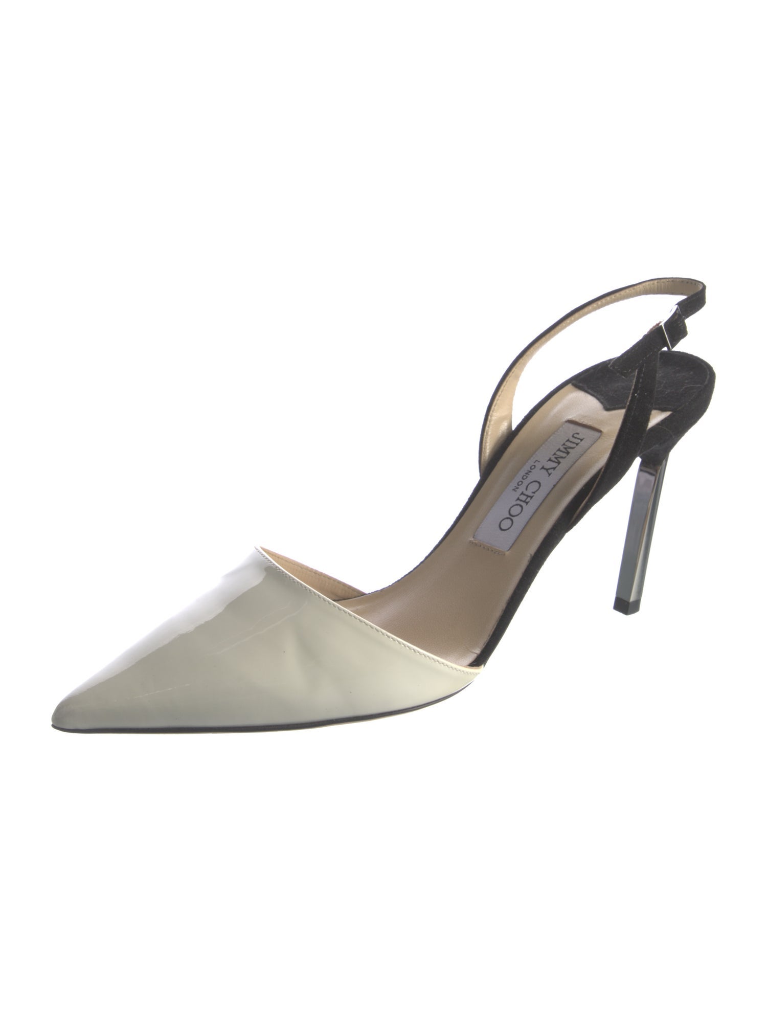 Jimmy Choo Patent Leather Slingback Pumps