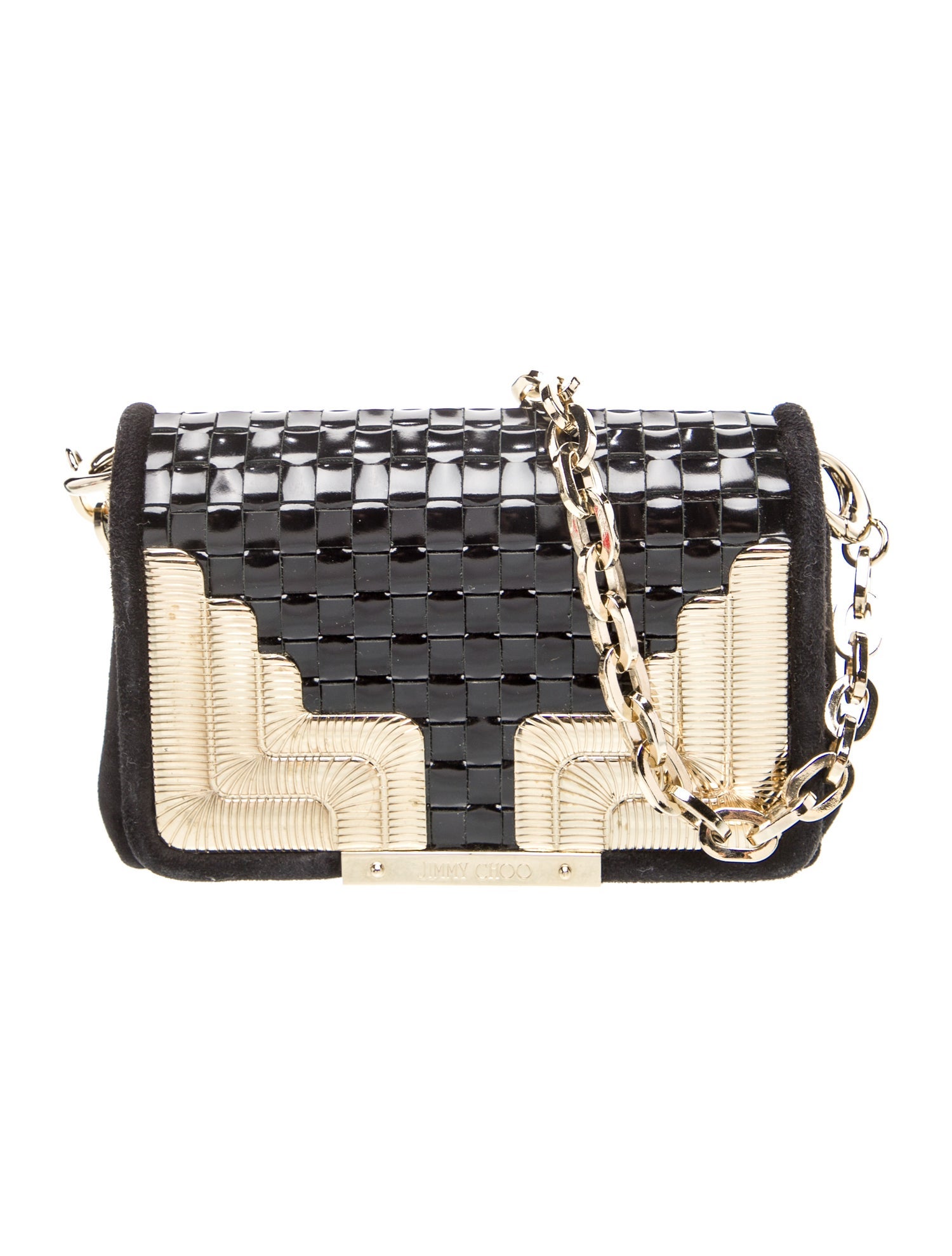 Jimmy Choo Suede Clutch