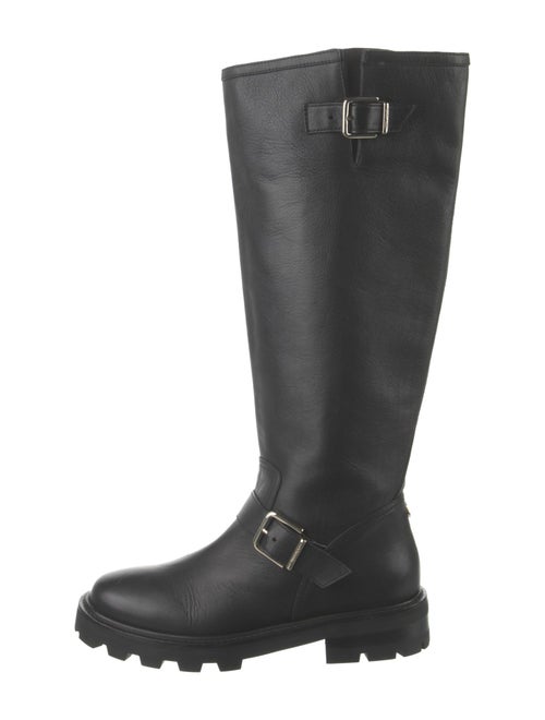 Jimmy Choo Leather Rain Boots