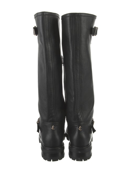 Jimmy Choo Leather Rain Boots