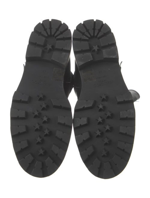 Jimmy Choo Leather Rain Boots